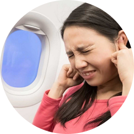 Ù tai khi đi máy bay